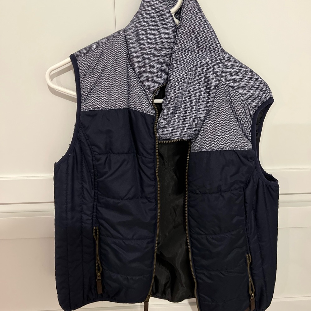Navy blue vest